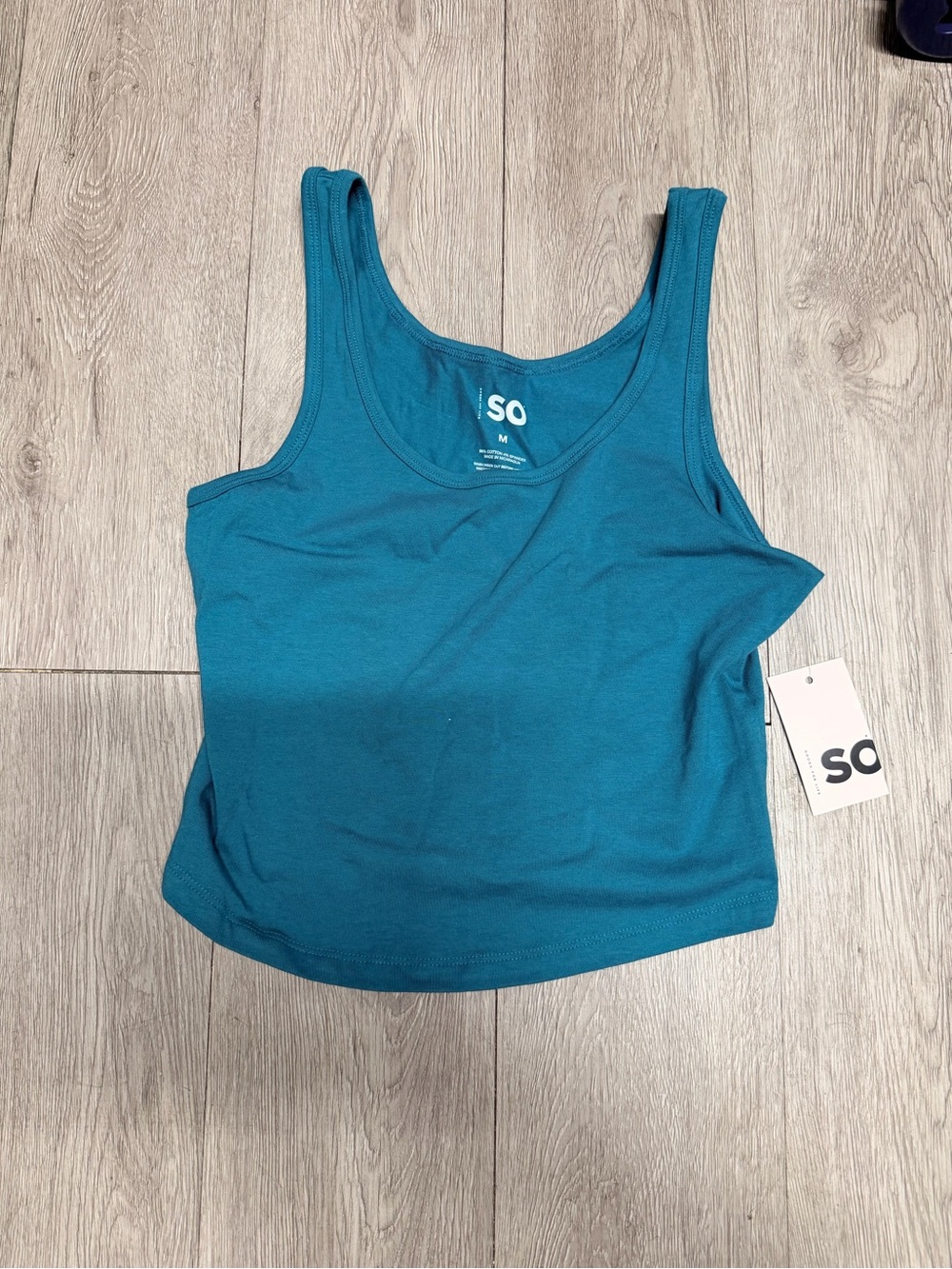 SO Women's Teal Tank Top